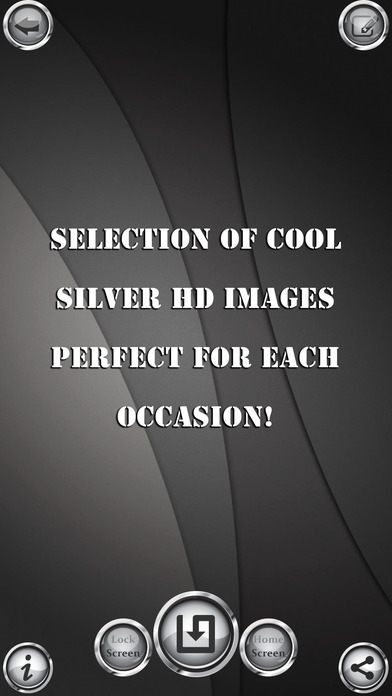 Silver Wallpaper HD – Shiny Background Theme.s screenshot 2