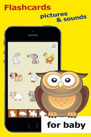 Educational Kids Animal Games. Toddler Sounds free screenshot 2