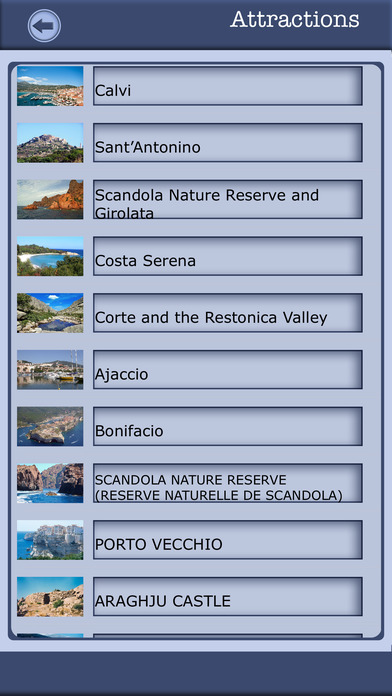 Corsica Island Offline Guide screenshot 3