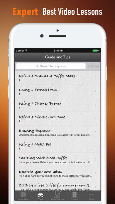 Coffee Brews Guide-Best Craft Beverages screenshot 3