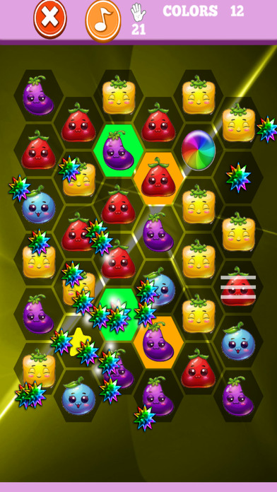 Crazy Fruit - Paint Smash screenshot 2
