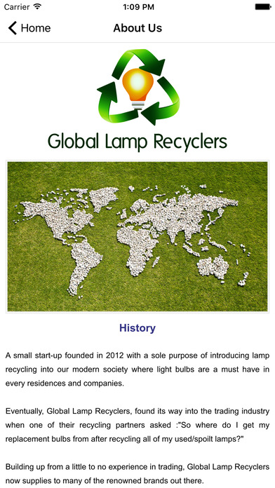Global Lamp Recyclers screenshot 3