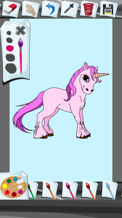 Unicorn Coloring Book screenshot 4