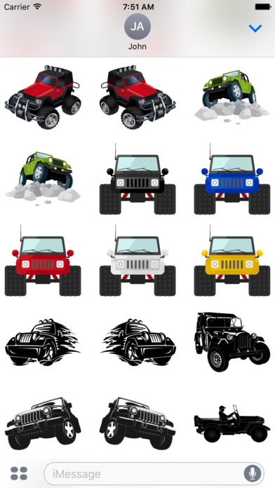 Its a Jeep Thing Sticker Pack screenshot 4