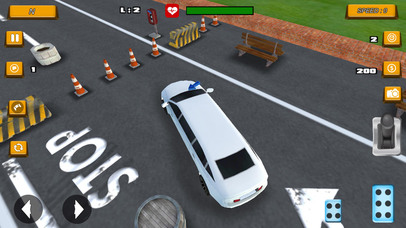 Limousine Parking Game 2017 screenshot 3