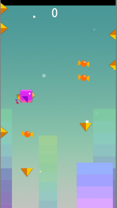 Funny Bird Blocky Wall Escape screenshot 2