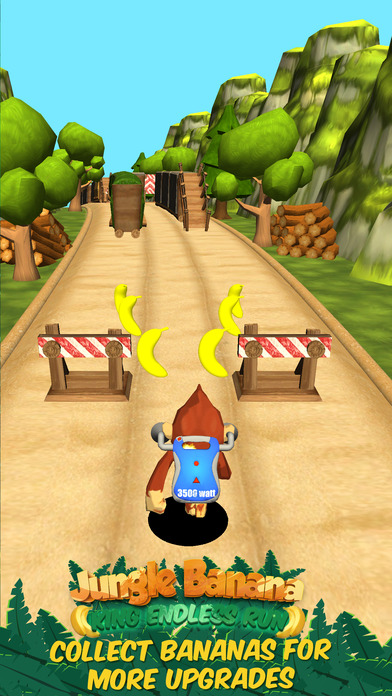 Jungle Banana King Endless Run screenshot 4