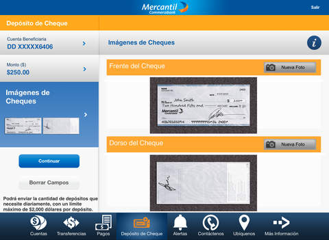 Amerant Mobile for iPad screenshot 3