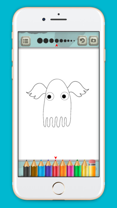 Monster Colouring Pages for kids screenshot 2