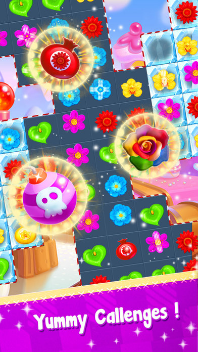 Flower Blossom Smash - Match 3 Puzzle screenshot 3