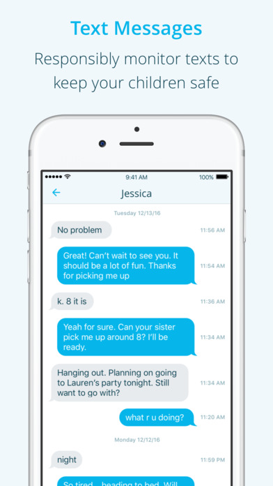 TeenSafe Monitor - Parental Text Monitoring screenshot 2