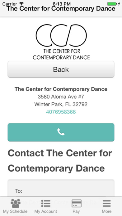 The Center for Contemporary Dance screenshot 3