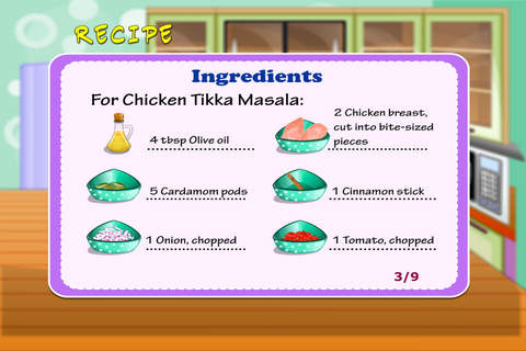 Chicken Tikka Masala screenshot 2