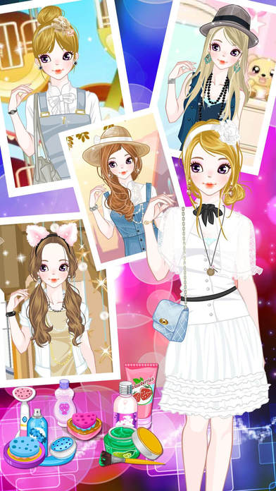 偶像小公主-时尚换装穿衣搭配女生游戏 screenshot 2