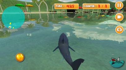 Wild Shark Simulator - Sharks Hunter Attack 2017 screenshot 3