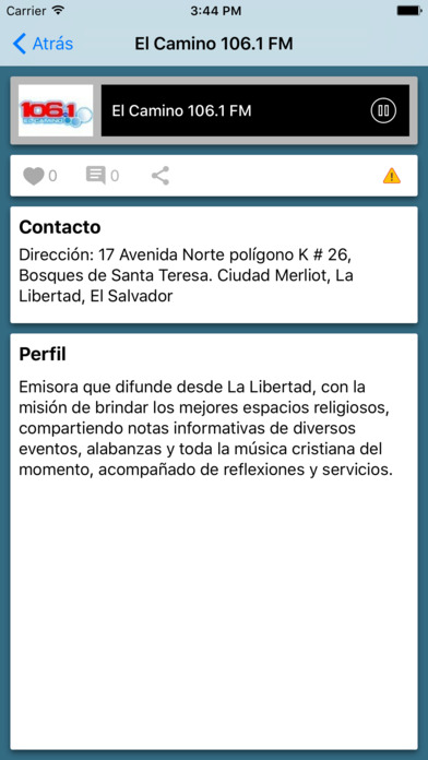 Radio en línea de El Salvador screenshot 4