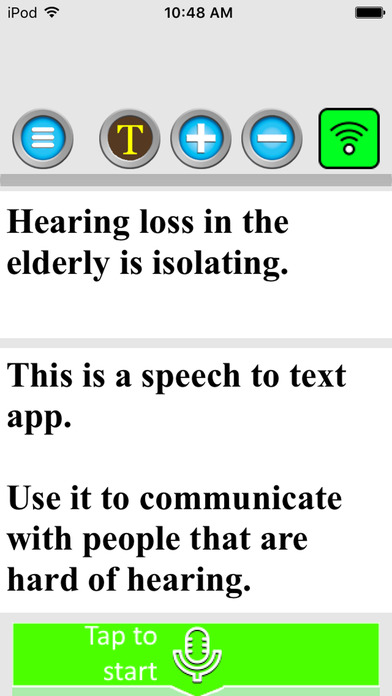 Visual Hearing Aid screenshot 2