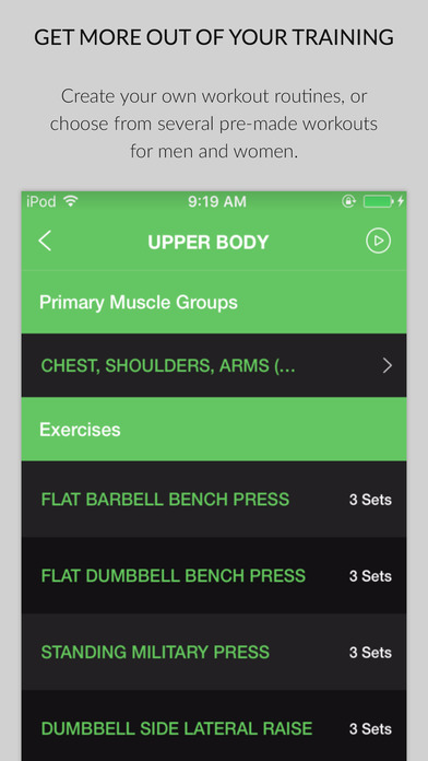 Stacked - Workout Tracker for screenshot 3