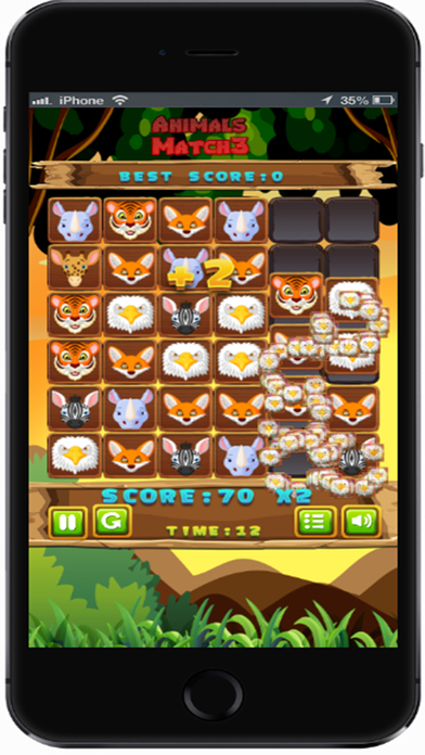 Animals Zoo connect Match3 screenshot 4