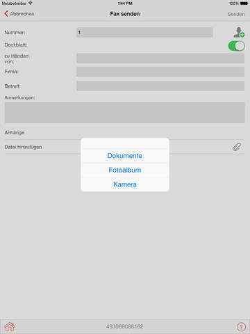 eFax App–Send Fax from iPhone screenshot 4