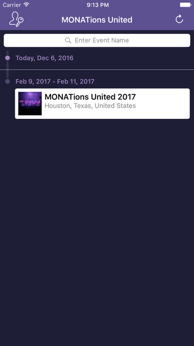 MONAT Events screenshot 2