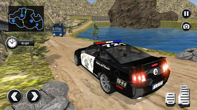 OffRoad Police Transport Truck Simulator screenshot 2