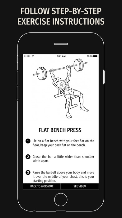Jim.Coach - Gym Workout Trainer screenshot 3