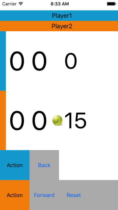 Tennis Score Memo screenshot 2