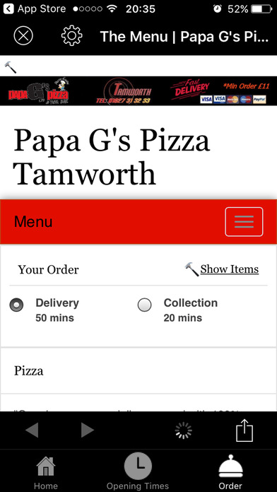 Papa G's Pizza and Fish Bar screenshot 3