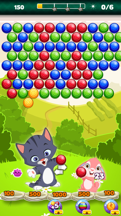 Snoopy Cat Pop Bubble Shooter - Popping Bubbles screenshot 2