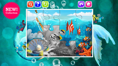Sea Animal Matching Box Jigsaw Puzzle Game screenshot 4
