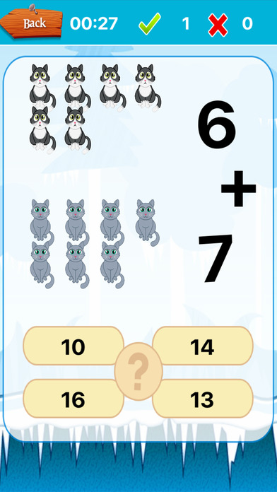 Kindergarten math activities fun cat version screenshot 2