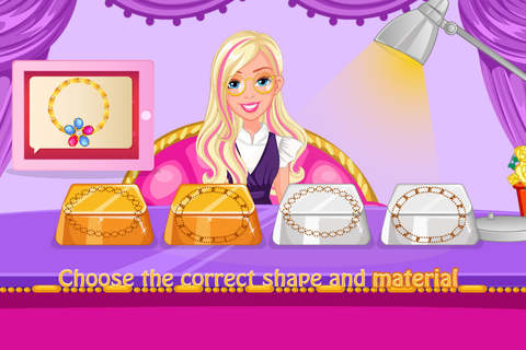 Princess Jewelry Artist - Pretty Designer screenshot 2