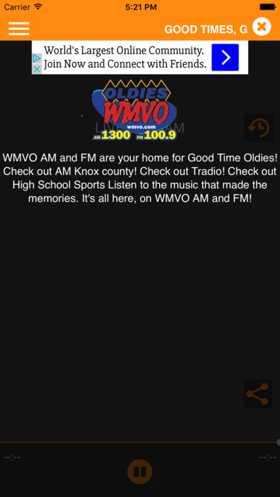 WMVO - AM 1300 screenshot 3