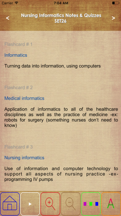Nursing Informatics Exam Prep 4400 Flashcards screenshot 4