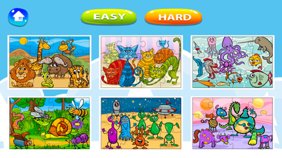 Cartoon Puzzle for Kids Jigsaw Puzzles Game free screenshot 3