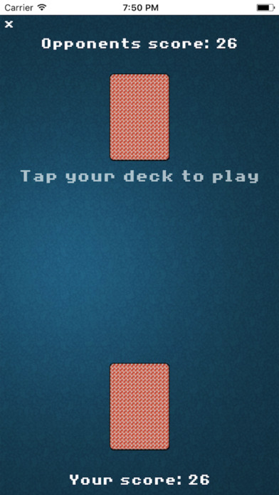 Mobile War Card Game screenshot 3