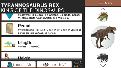 Dinosaurs ARVR screenshot 4