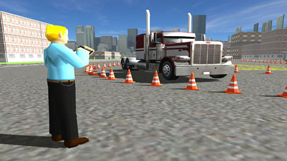 3D Truck Driving School - Full Simulation Version screenshot 2