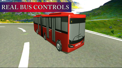 Offroad City Metro Bus : Heavy traffic simulation screenshot 3