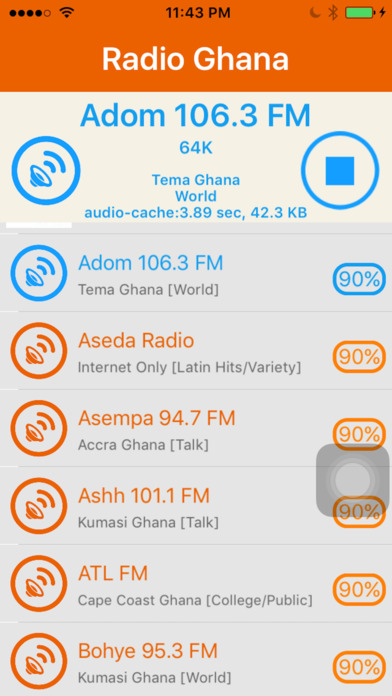 Radio Ghana - Radio GHA screenshot 4