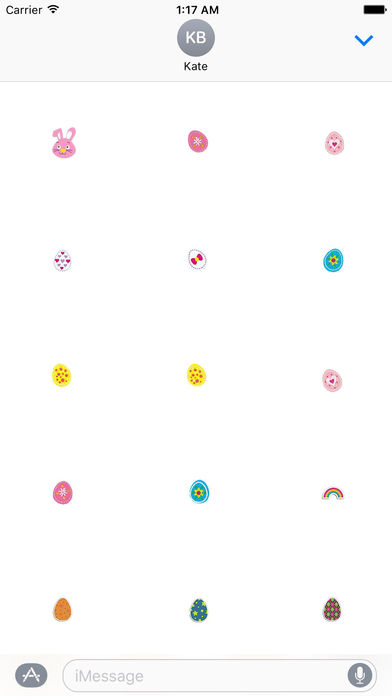 Many Eggs Much Lucky in Easter Sticker screenshot 4