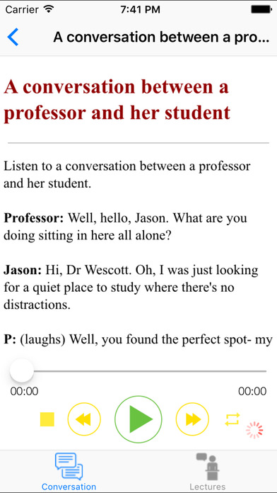 Learn English: TOEFL Listening screenshot 3