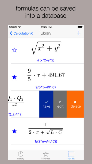 Calculation X pro: Calculator screenshot 4