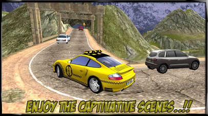 Mountain Car : Taxi  Free Driving Game screenshot 2