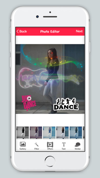 Photo Effect Booth - Dance Style Editor screenshot 2