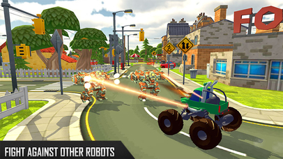 Monster Transformer Robot War screenshot 2