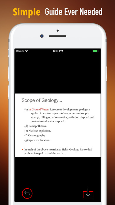 Geology Glossary-Study Guide and Terminology screenshot 2
