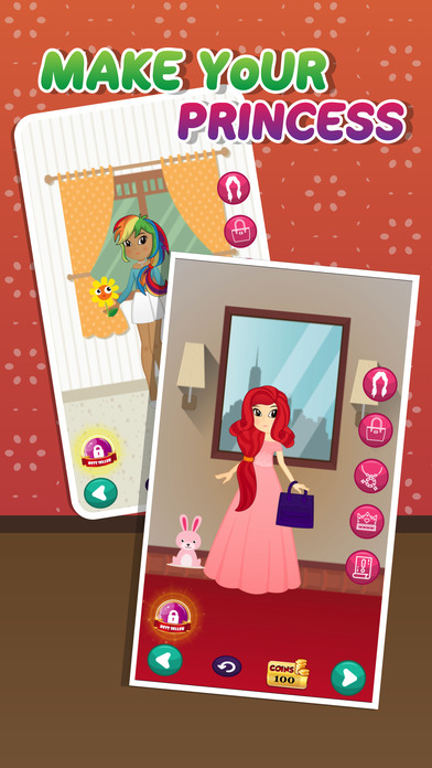 Dress Up Princess Pony Game - My Fun Little Girls screenshot 4