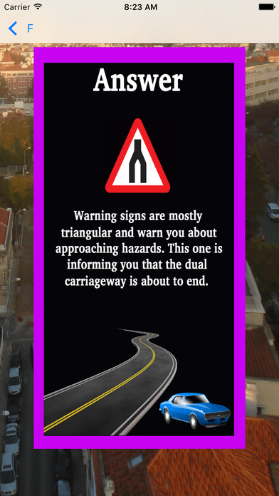 UK Road & Traffic Signs - Highway Code Theory Test screenshot 2